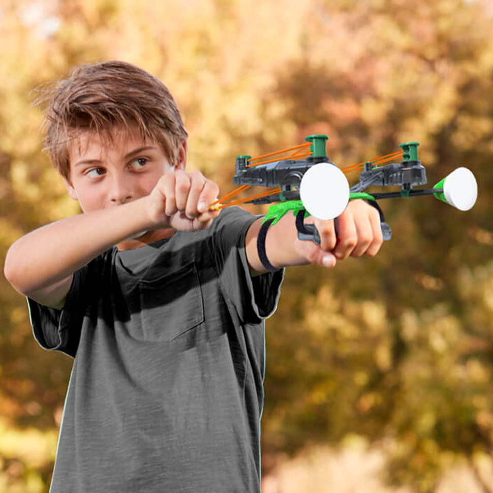 Іграшковий лук на зап'ясті WRIST BOW Zing AS140O, 3 стріли - гурт(опт), дропшиппінг 