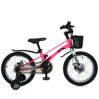 Велосипед детский OXIC MB 16OXIC NEON PINK, колеса 16 дюймов