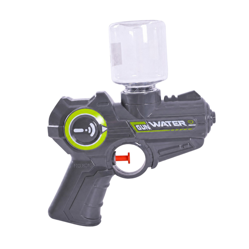 Детский игровой Водный пистолет 8013A(Grey) пластик, 15 см, с бутылкой опт, дропшиппинг