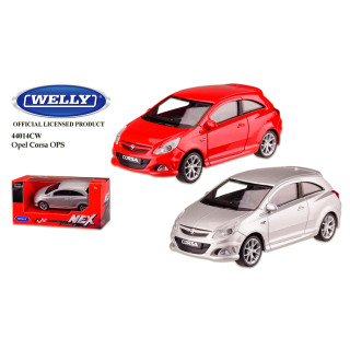 Машина металлическая OPEL CORSA "WELLY" 44014CW масштаб 1:43  