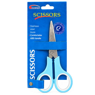 Канцелярские ножницы №5 Scissors "C" 89466(Blue) 13 см