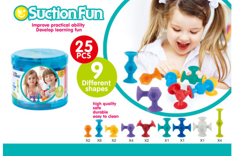 Детский конструктор логика-липучка 688-A в колбе                                                                       