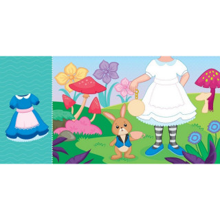 Детская книга с наклейками Одень куклу "Крошка София на маскараде" 615009