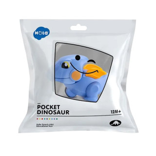 Детская игрушка "Динозаврик" HE797001(Blue) 8 см, двигает головой