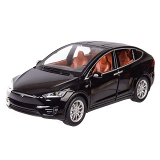 Машинка инерционная "Tesla Model X" Автопром 7574A, 1:22