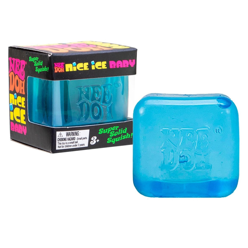 Детская игрушка-антистресс Мини-кубик льда NeeDoh TSNCBND(Blue) опт, дропшиппинг