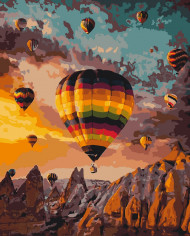 Картина по номерам. Art Craft "Воздушные шары Каппадокии" 40*50 см 10503-AC 