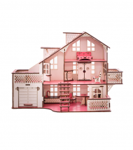 Дитячий ляльковий будинок з гаражем В011 і підсвічуванням