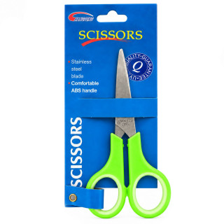 Канцелярские ножницы №5 Scissors "C" 89466(Green) 13 см