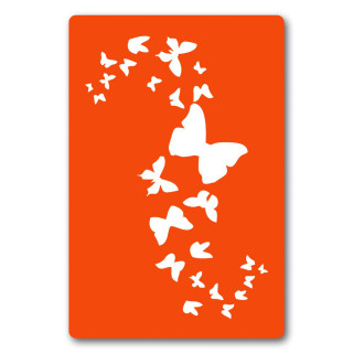 Трафарет для био-тату Бабочки bx002-24*34см, размер 24х34 см