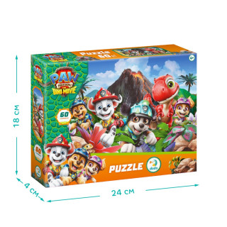 Детский пазл "Paw Patrol: Рычи как динозавр" 200800, 60 элементов
