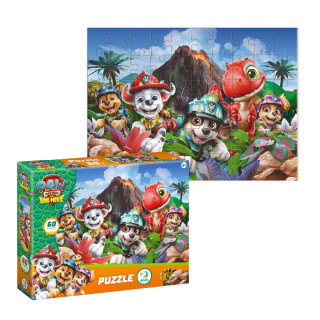 Детский пазл "Paw Patrol: Рычи как динозавр" 200800, 60 элементов