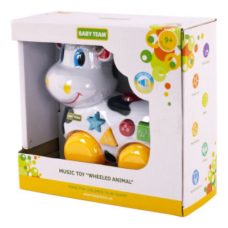 Детская музыкальная игрушка "Животное-каталка" 8641