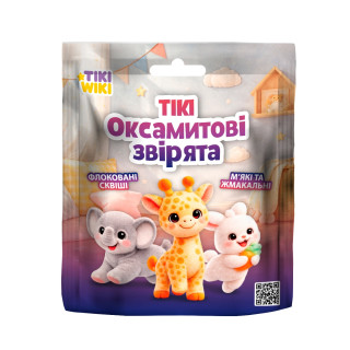 Стретч-игрушка в виде животного "Оксамитовые животные" Tiki Wiki KD-ZRDW2025011