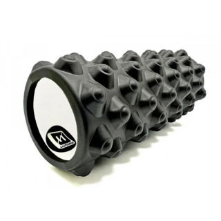 Массажный ролик Grid Roller Extreme EF-2023-BK 33 см, Черный