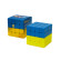 Головоломка Розумний кубик 4х4х4 "Прапор України" SCU444 (Bicolor Smart Cube 4x4x4 "Ukraine") - гурт(опт), дропшиппінг 