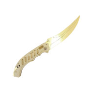 Нож деревянный сувенирный "ФЛИП GOLD" Сувенир-Декор FLI-G