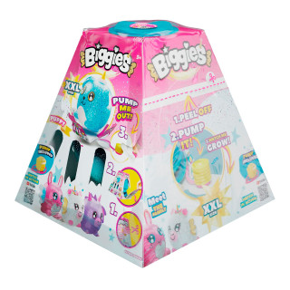 Игровой набор Синий песик Biggies BIG001-UD надувная игрушка, насос 45 см