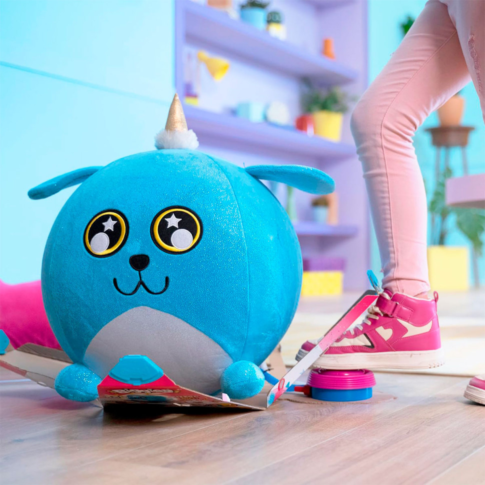 Игровой набор Синий песик Biggies BIG001-UD надувная игрушка, насос 45 см опт, дропшиппинг