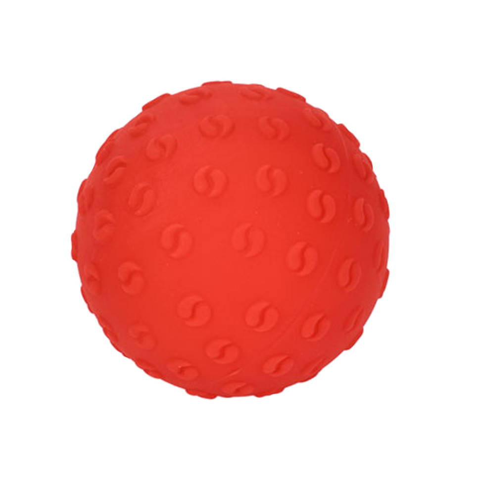 Мяч массажный текстурный MS 4812(Red) диаметр 6 см, прыгун, 145 грамм опт, дропшиппинг