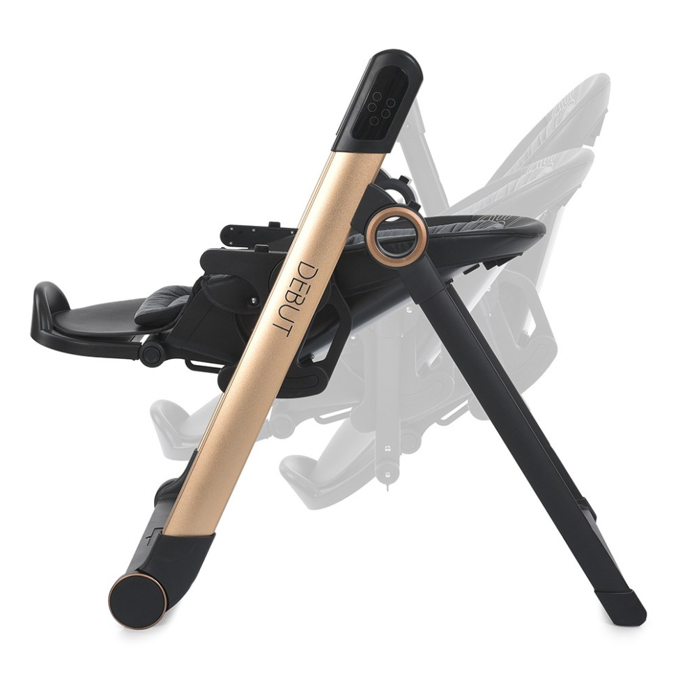 Стульчик-качели для кормления ME 1102 DEBUT Posh Black опт, дропшиппинг