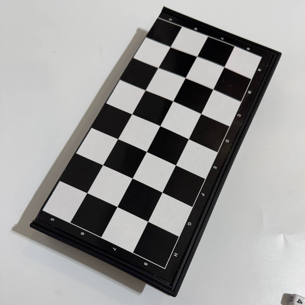 Настольная игра Шахматы нарды шашки 3 в 1 201, 24 x 24 см опт, дропшиппинг