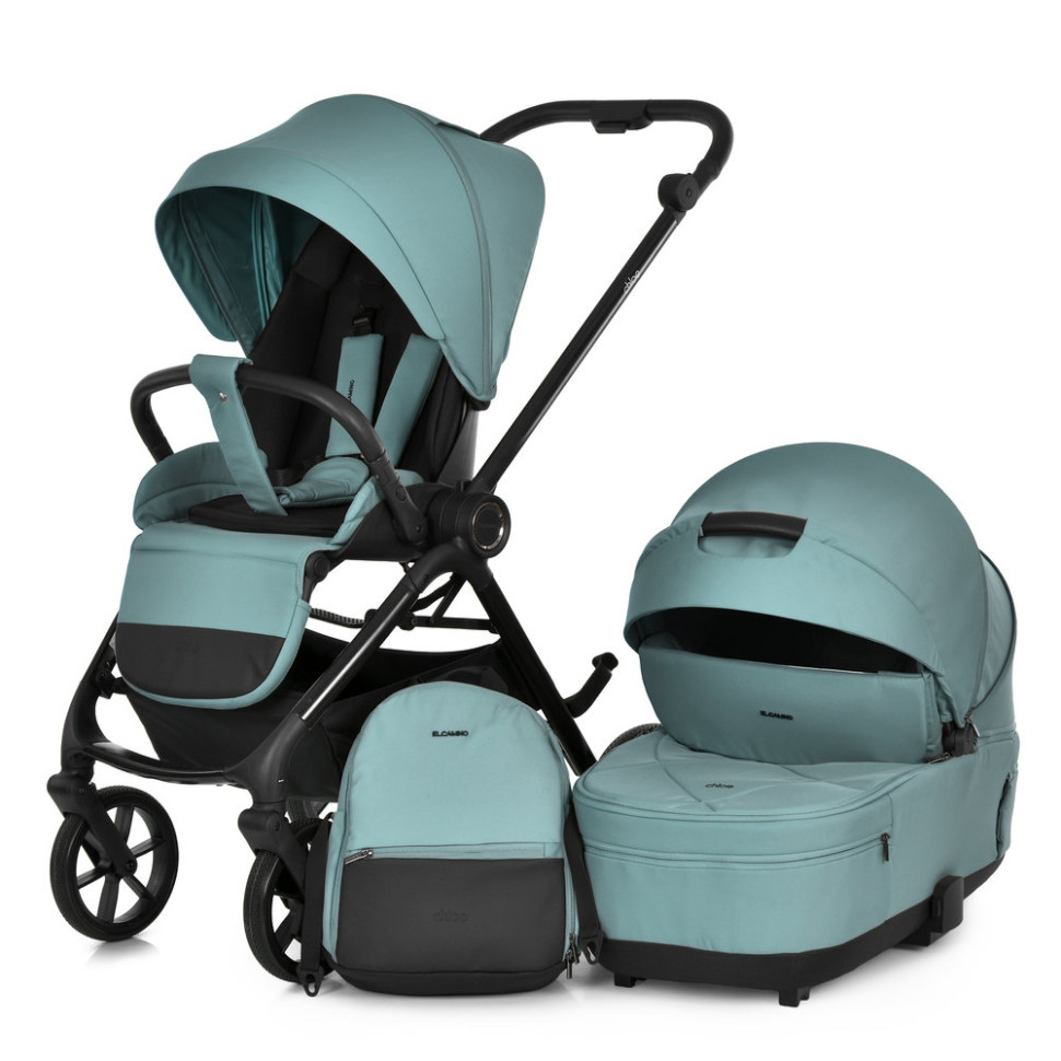 Коляска универсальная 2 в 1 CHLOE ME 1191-1 Emerald Green опт, дропшиппинг