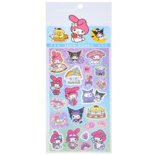 Наклейки декоративные "Sanrio Stickers" SZ240906-13 с блестками