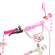 Велосипед дитячий PROF1 Y16244-1 16 дюймів, рожевий - гурт(опт), дропшиппінг 