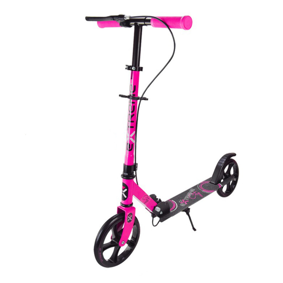 Самокат городской 2-х колесный Scooter Extreme SK2434(Pink) розовый опт, дропшиппинг