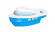 Игрушка для купания "Кораблик" 39379, 3 цвета опт, дропшиппинг