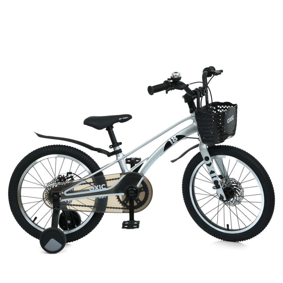 Велосипед детский OXIC MB 18OXIC GREY, колеса 18 дюймов опт, дропшиппинг