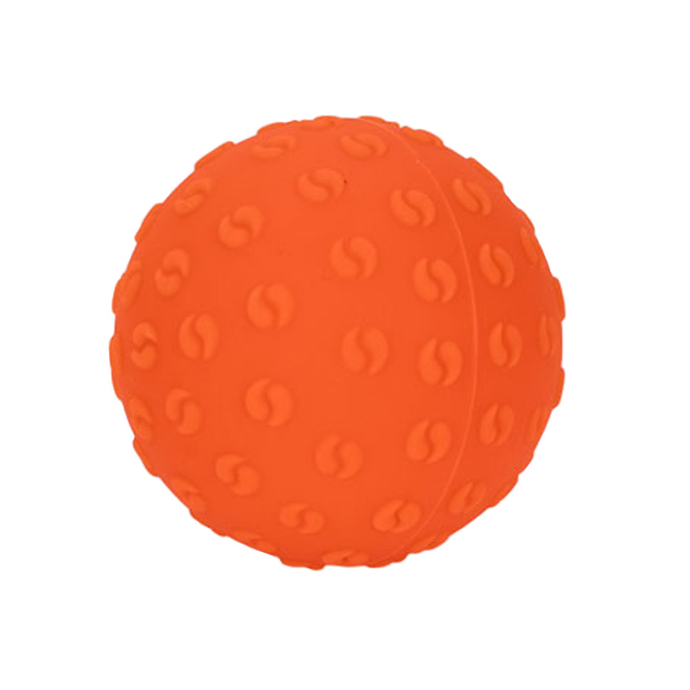 Мяч массажный текстурный MS 4812(Orange) диаметр 6 см, прыгун, 145 грамм опт, дропшиппинг