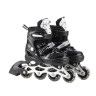 Роликовые коньки RL2501(Black) колеса PVC, размер S (30-33), со светом опт, дропшиппинг