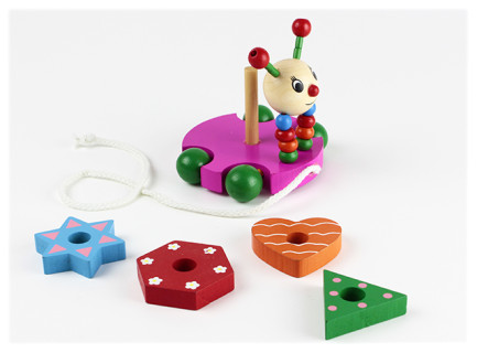 Деревянная каталочка-сортер 2011-83 6 видов