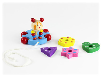 Деревянная каталочка-сортер 2011-83 6 видов