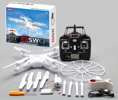 Квадрокоптер на радіокеруванні Syma X5SW з камерою WiFi 