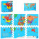 Килимок мозаїка Карта світу M 2612 матеріал EVA - гурт(опт), дропшиппінг 