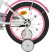 Велосипед дитячий PROF1 Y1625 16 дюймів, рожевий - гурт(опт), дропшиппінг 