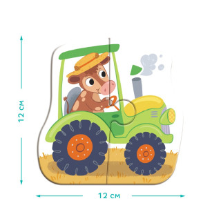 Детский пазл 4 в 1 "Baby puzzle. Транспорт" 300685 набор 4 в 1