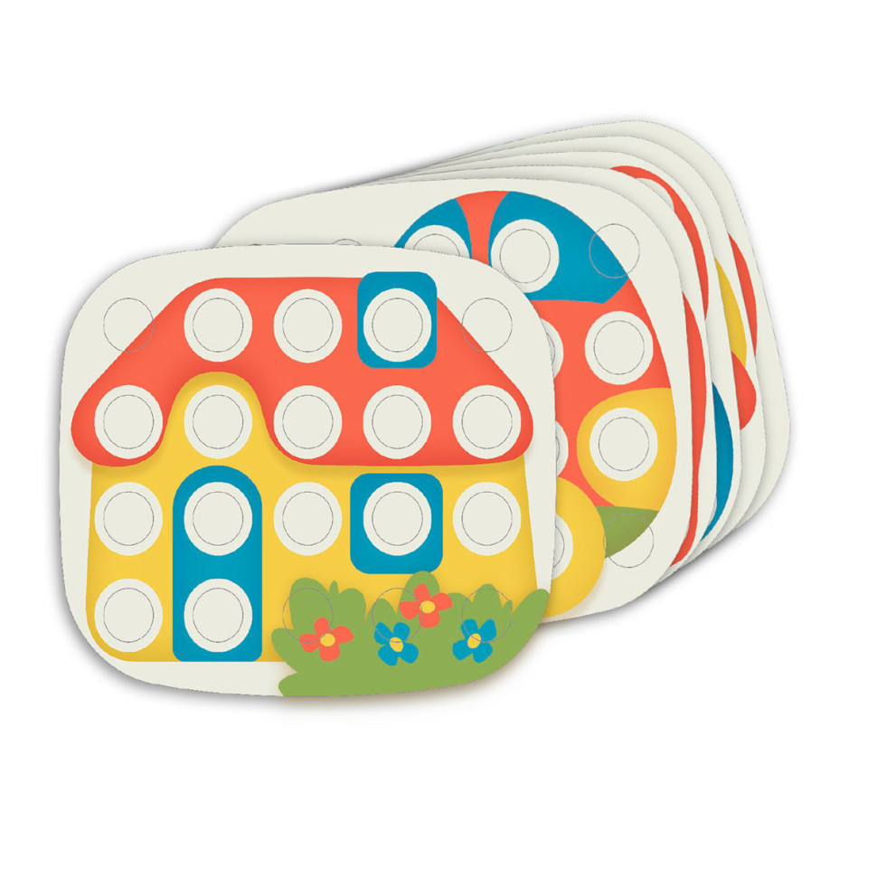 Набір для занять мозаїкою Fantacolor Baby Quercetti 84405-Q серії