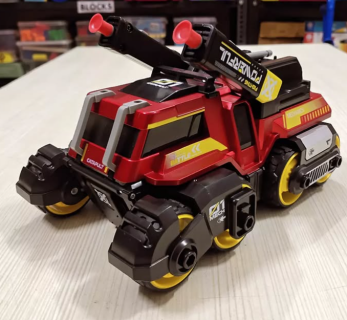 Детская машинка "Max catapilt car 3 в 1" MY66-M1223(Red) стреляет патронами на присосках