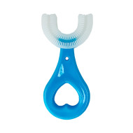Дитяча Зубна щітка-капа MGZ-0704(Blue) з обмежувачем