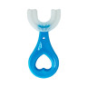 Детская Зубная щетка-капа MGZ-0704(Blue) с ограничителем опт, дропшиппинг