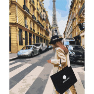 Картина по номерам "Неделя моды в Париже" © Tany Moko Brushme BS52887 40x50 см