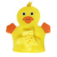 Мочалка-рукавичка для купання малюків MGZ-0911(Yellow) Каченя