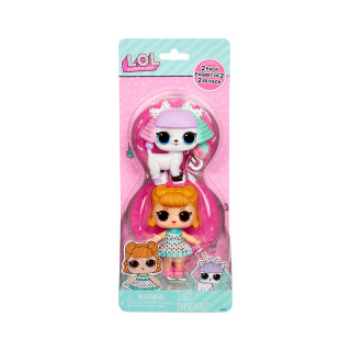 Набор игровых фигурок L.O.L. Surprise! 987826 серии "OPP Tot + Pet" - ДЖИТТЕРБАГ И ПУПСТА
