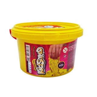 УЦЕНКА!!! Креативное творчество "Кинетический песок "KidSand" Danko Toys KS-01-05(Yellow)-UC 600 гр