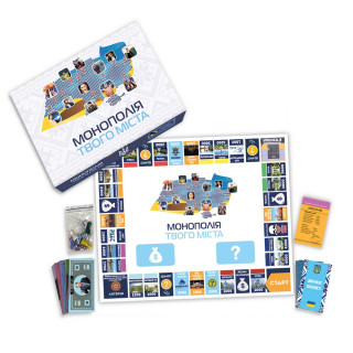 Настольная игра "Монополия Твоего Города" PLR-0031