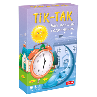 Детская развивающая игра "Тик-Так" 0819 первые часы